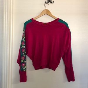 FREE PEOPLE Pink Pullover Sweater